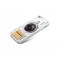 id America - Bumper + Cushi Plus Camera per iPhone 5 - Bianco