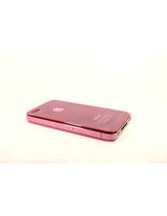 Custodia Plastica Rigida - Rosa Trasparente