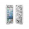 id America - Bumper + Cushi Plus Camo per iPhone 5 - Bianco