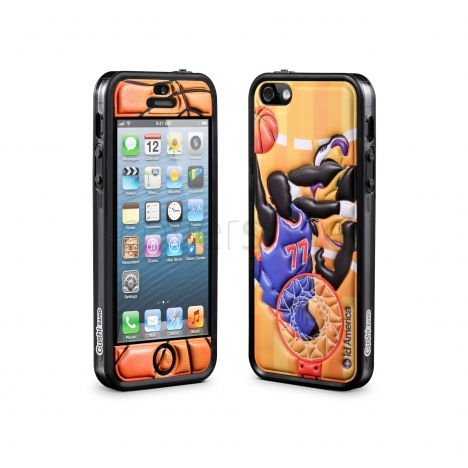 id America - Bumper + Cushi Plus Sport per iPhone 5 - Basket