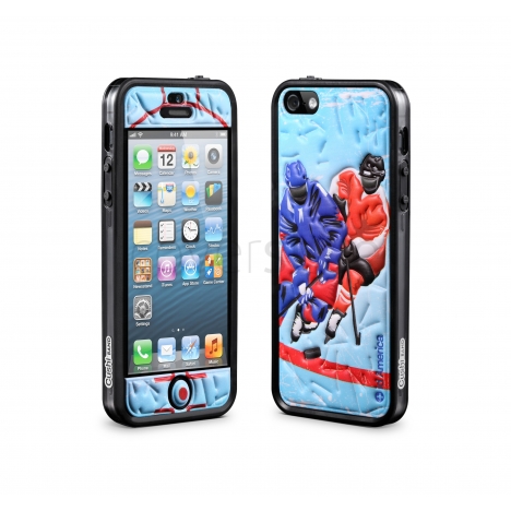 id America - Bumper + Cushi Plus Sport per iPhone 5 - Hockey