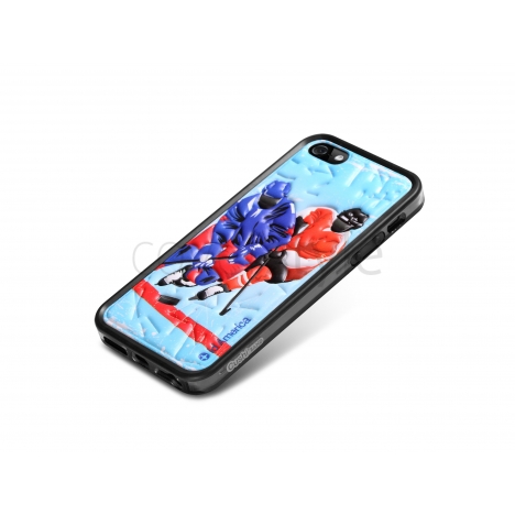 id America - Bumper + Cushi Plus Sport per iPhone 5 - Hockey