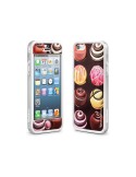 id America - Bumper + Cushi Plus Sweet per iPhone 5/5S - Choco