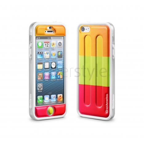 id America - Bumper + Cushi Plus Sweet per iPhone 5 - Popsicle