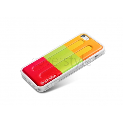id America - Bumper + Cushi Plus Sweet per iPhone 5 - Popsicle