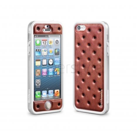 id America - Bumper + Cushi Plus Sweet per iPhone 5 - Sand