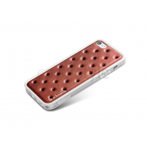id America - Bumper + Cushi Plus Sweet per iPhone 5 - Sand