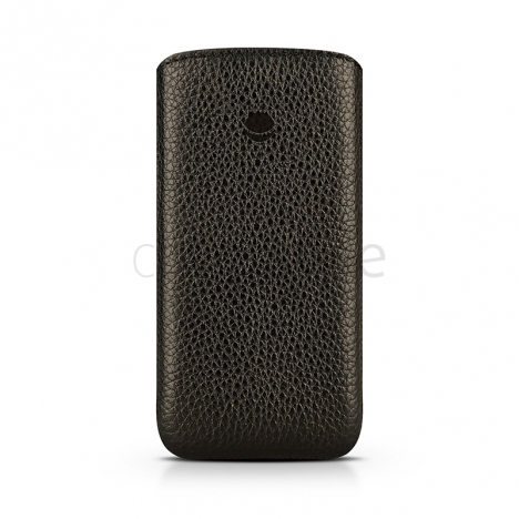 Beyzacases - Custodia in Pelle Retro Strap per iPhone 5 - Nero