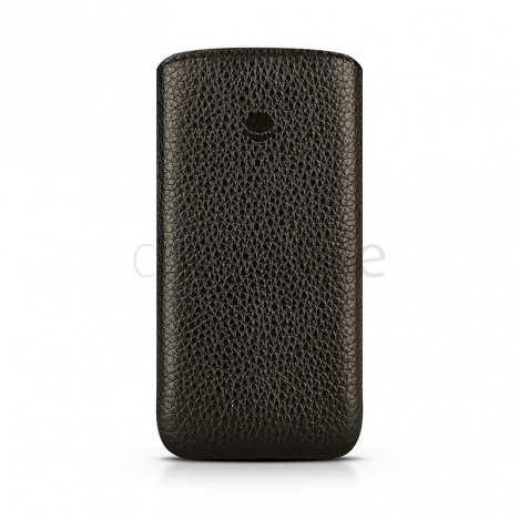 Beyzacases - Custodia in Pelle Retro Strap per iPhone 5 - Nero