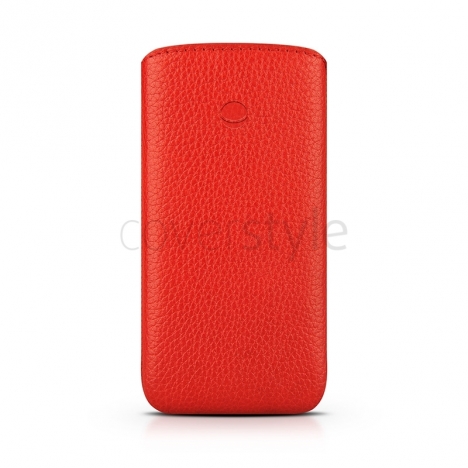 Beyzacases - Custodia in Pelle Retro Strap per iPhone 5 - Nero