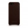 Beyzacases - Custodia in Pelle Serie Flip per iPhone 5 - Marrone Scuro