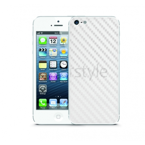 id America - Skin Carbonio Retro per iPhone 5 - Nero