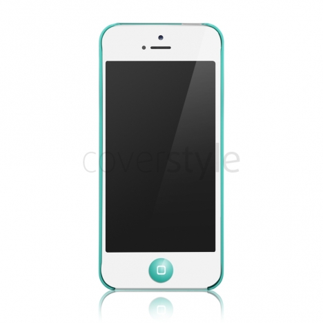 more - Custodia Granite Ultra Sottile per iPhone 5 - Blu