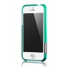 more - Bumper Color Gem Lucent per iPhone 5 - Emerald (Verde)﻿