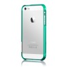 more - Bumper Color Gem Lucent per iPhone 5 - Emerald (Verde)﻿