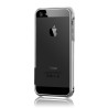 more - Bumper Color Gem Lucent per iPhone 5 - Mercury (Argento)