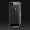 more - Bumper Color Gem Lucent per iPhone 5 - Mercury (Argento)