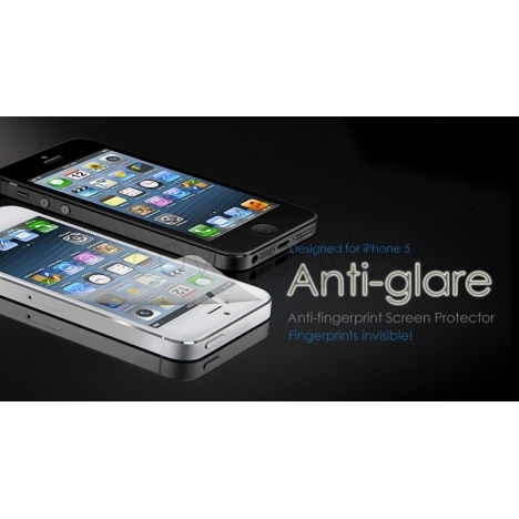 more - Pellicola Protettiva Lucida Crystal per iPhone 5﻿