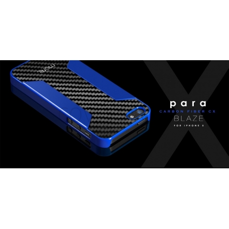 more - Custodia Para Blaze CS per iPhone 5 - Skyline Blu