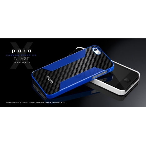 more - Custodia Para Blaze CX per iPhone 5 - Skyline Blu