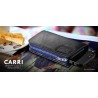 more - Custodia Carri a Portafoglio con Cerniera - Nero/Moonlight Blu
