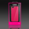 more - Custodia Carri a Portafoglio con Cerniera - Nero/Fucsia