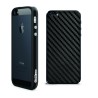 id America - Bumper Cushi Band + Skin Carbonio per iPhone 5 - Nero