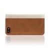 Custodia Craft Plus Collection per iPhone 5 - Feltro di Lana/Nero