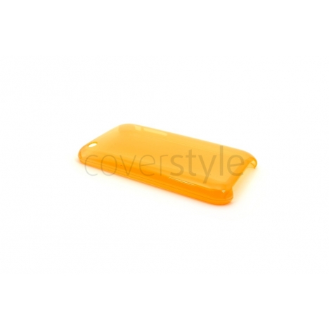 Custodia Plastica Rigida - Arancione Trasparente