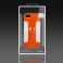 more - Custodia Para Duo per iPhone 5 - Arancione