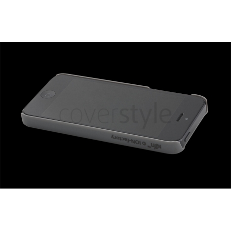 ION factory - Custodia StealthShell Carbonio per iPhone 5 - Grigio