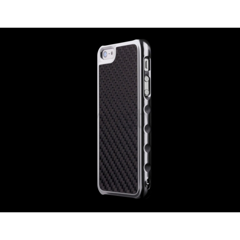 ION factory - Custodia Predator Carbonio per iPhone 5 - Argento