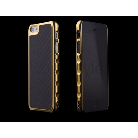 ION factory - Custodia Predator Carbonio per iPhone 5 - Nero