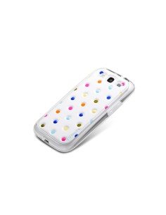 id America - Bumper + Cushi Plus Dot per Galaxy S3 - Bianco 2