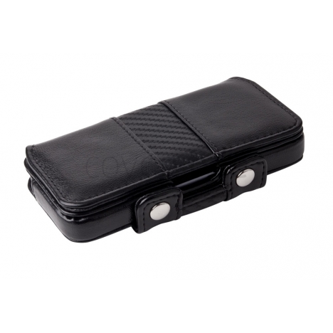 ION factory - Custodia Carbon Pouch per iPhone 5 - Nero