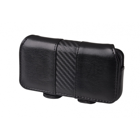 ION factory - Custodia Carbon Pouch per iPhone 5 - Nero