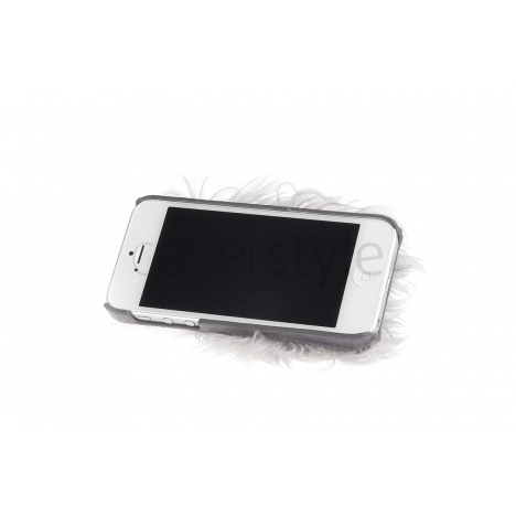 ION factory - Custodia Monster Fur per iPhone 5 - Grigio