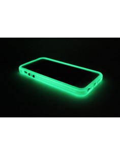 Bumper Fluorescente per iPhone 5 - Azzurro