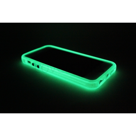 Bumper Fluorescente per iPhone 5 - Azzurro