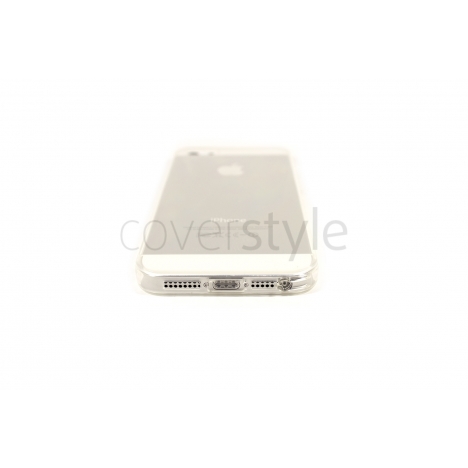 Custodia Ultra Sottile Flessibile Trasparente Anti-Polvere per iPhone 5