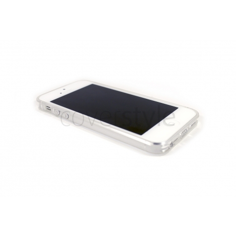 Custodia Ultra Sottile Flessibile Trasparente Anti-Polvere per iPhone 5