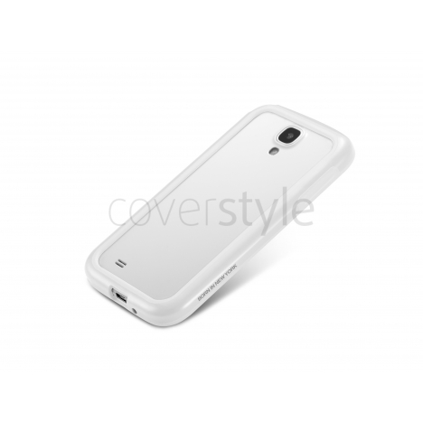 id America - Bumper Cushi Band per Galaxy S4 - Bianco
