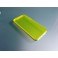 Custodia Flessibile Bordo Rinforzato con Interno Trasparente per iPhone 5 - Giallo