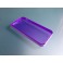Custodia Flessibile Bordo Rinforzato con Interno Trasparente per iPhone 5 - Viola