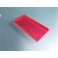 Custodia Flessibile Bordo Rinforzato con Interno Trasparente per iPhone 5 - Rosso