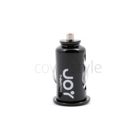 JOY - Caricabatterie USB da Auto PowerBullet X - Nero