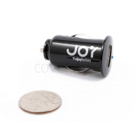 JOY - Caricabatterie USB da Auto PowerBullet X - Nero