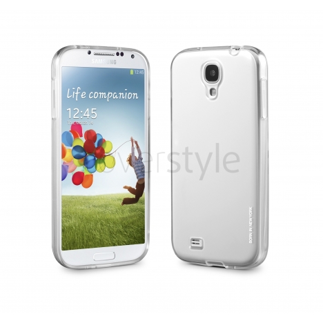 id America - Custodia Flessibile Liquid per Galaxy S4 - Trasparente
