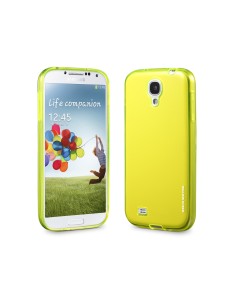 id America - Custodia Flessibile Liquid per Galaxy S4 - Giallo