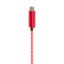 Dexim Visible Green Cavo Lightning Rosso - Luce Rossa